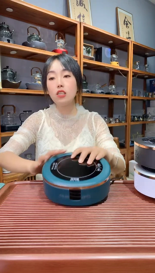 水晶玻璃无盖款悦可堂绿