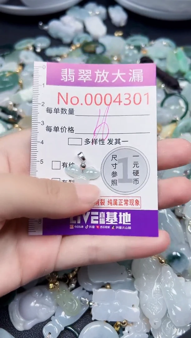 颈饰未镶嵌翡翠4301