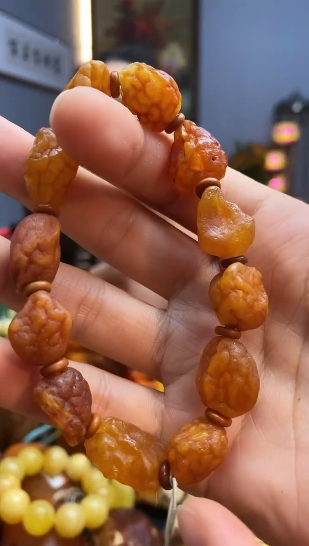 手串琥珀未镶嵌手串