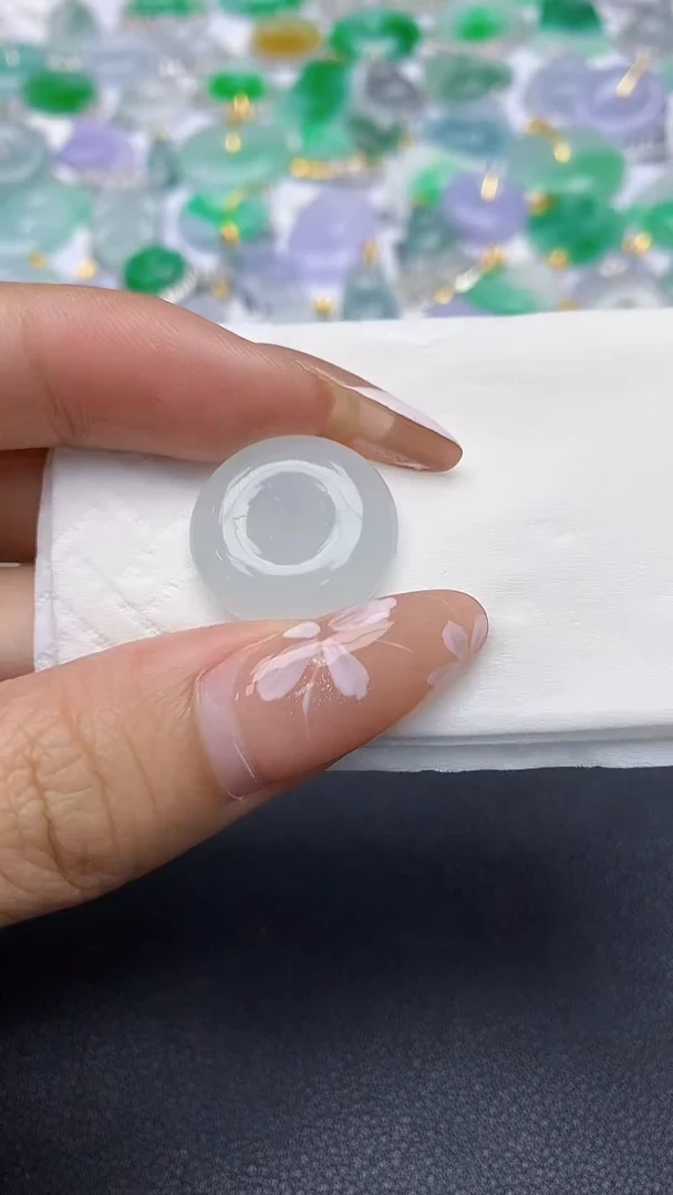 颈饰未镶嵌翡翠点*a货假一赔三支持复检百元上9元证书费自理