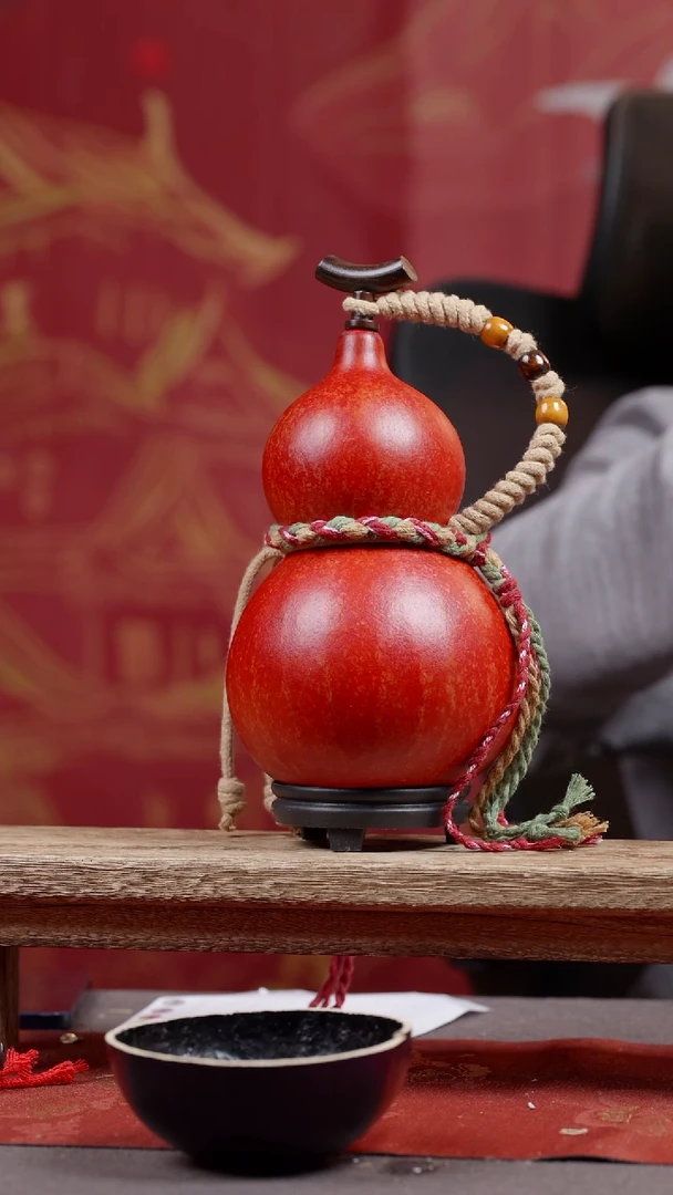 598号大漆精品葫芦一物一拍6-700ml