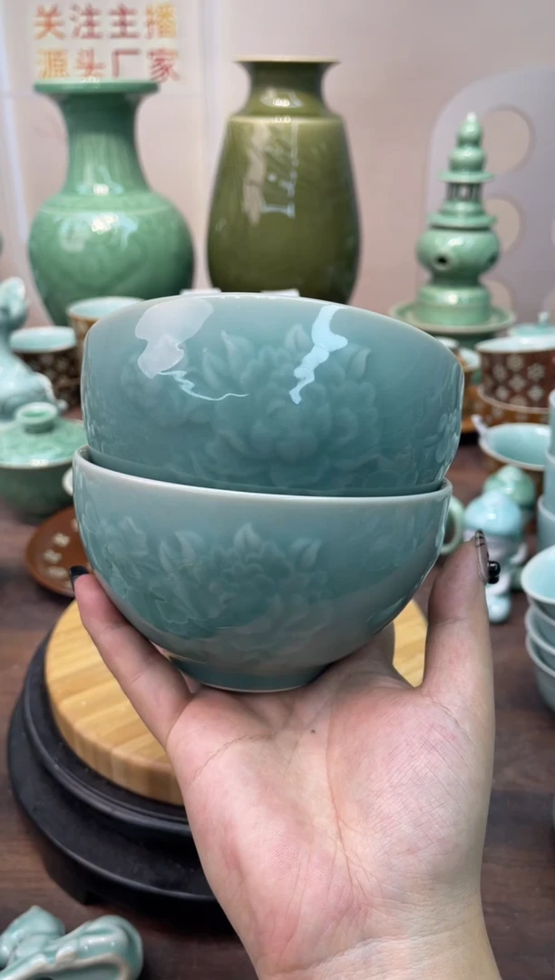 特价福利 微瑕 慧仙青瓷