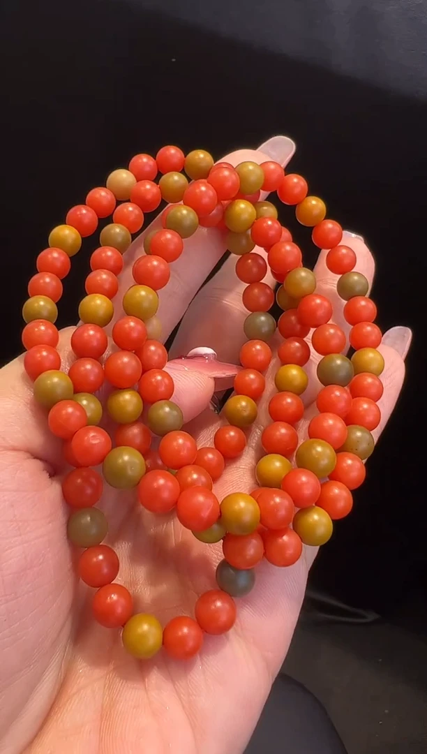 手链未镶嵌南红玛瑙@*莎手串