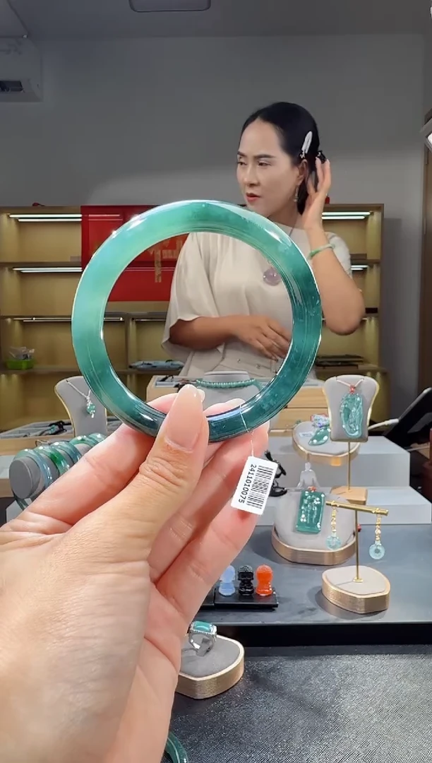 未镶嵌手镯翡翠60.1圈·