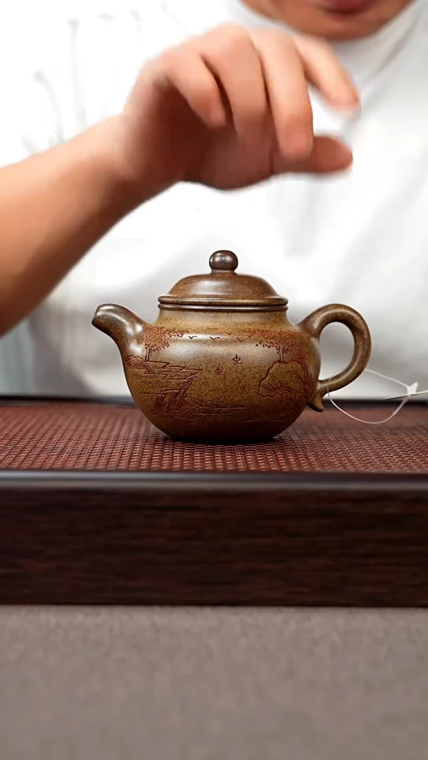 茶壶紫砂宜兴原矿手工紫砂壶