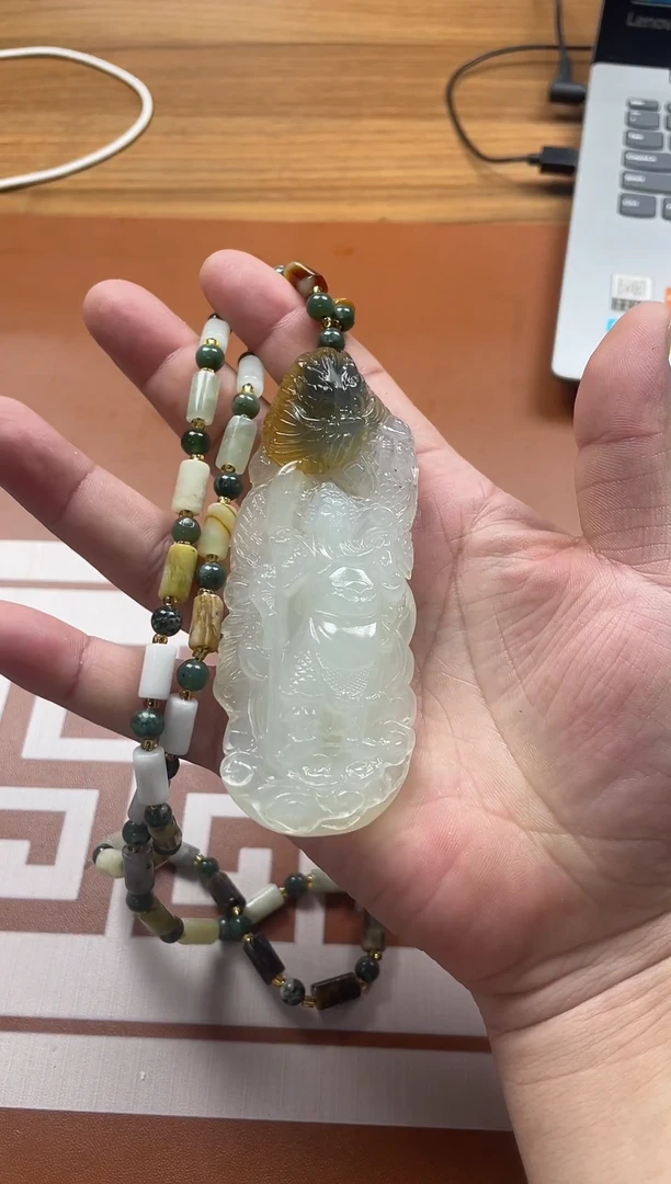 未镶嵌岫玉颈饰寻*多样性发货一件