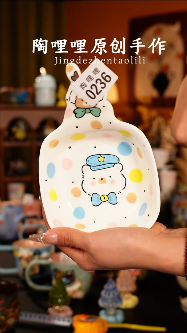 陶哩哩原创手作陶瓷0236