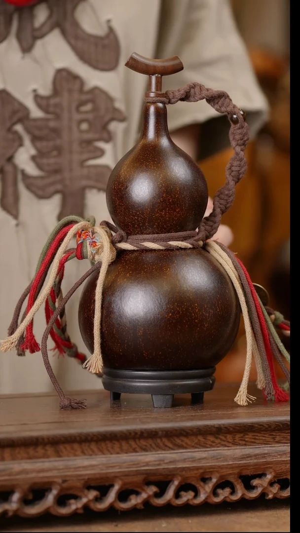 236号精品天然大漆酒葫芦一物一拍~