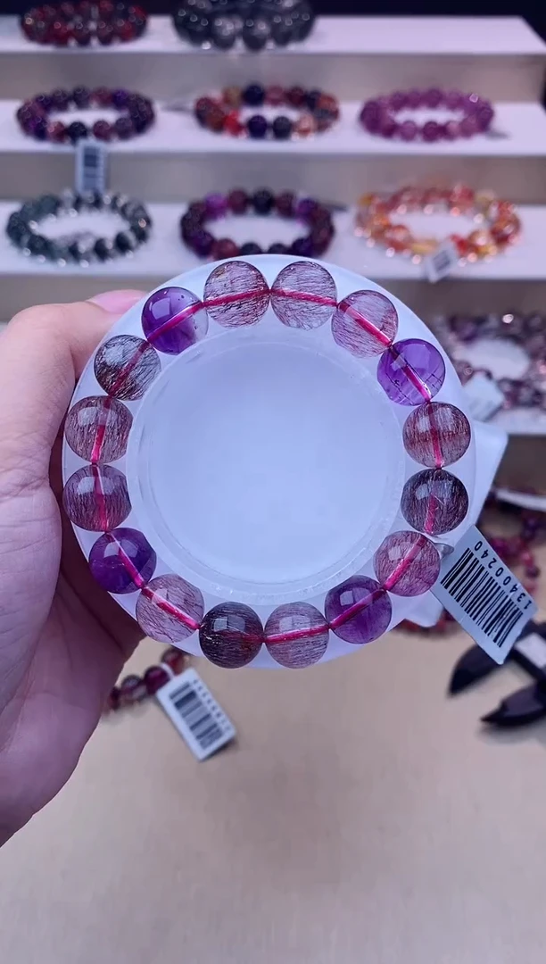 未镶嵌手串水晶彩超七12m+