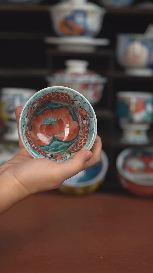 老师作品池鱼压手杯 （宠粉福利 ）