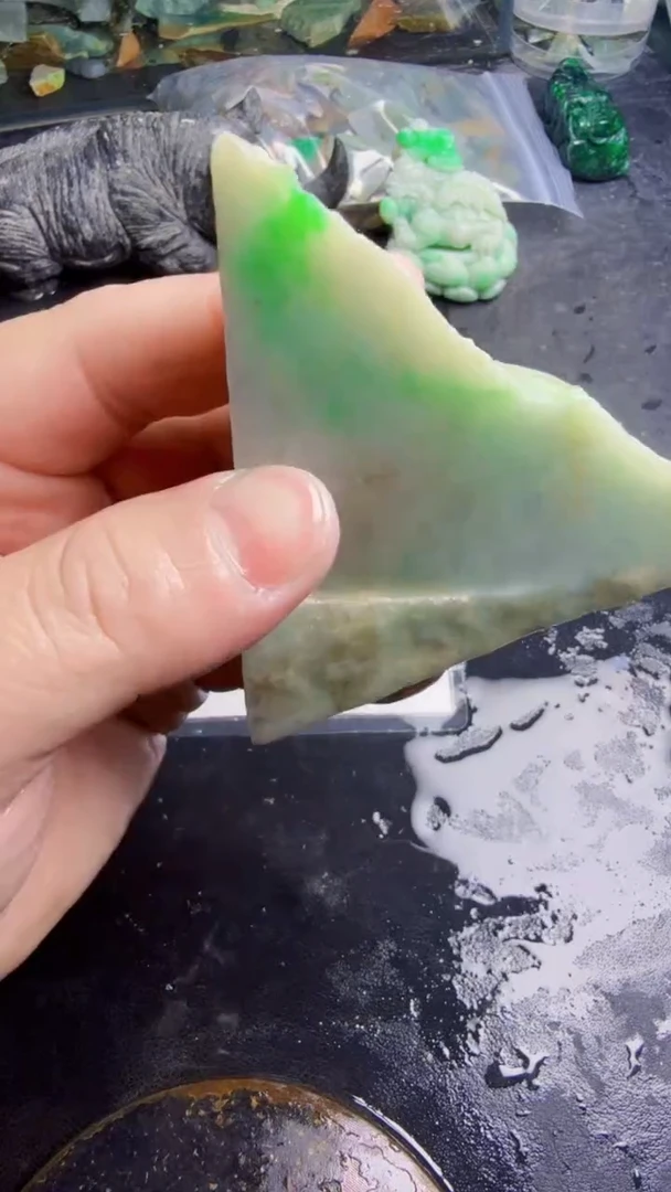 未镶嵌挂件翡翠天然翡翠174