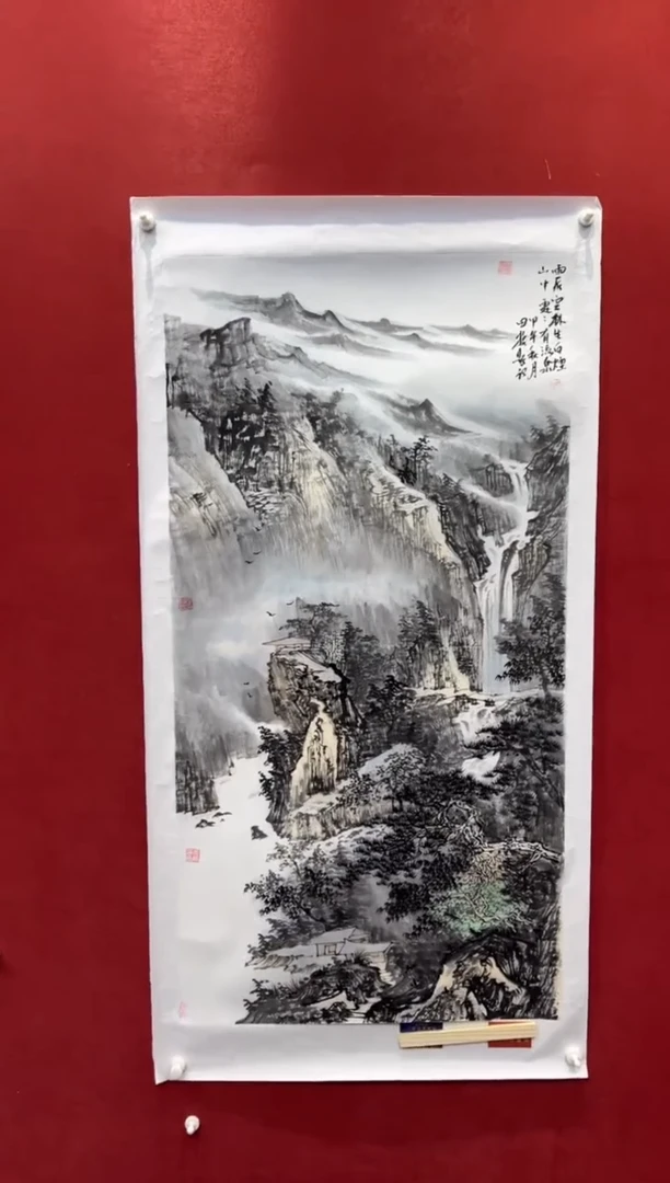 国画老师创作作品