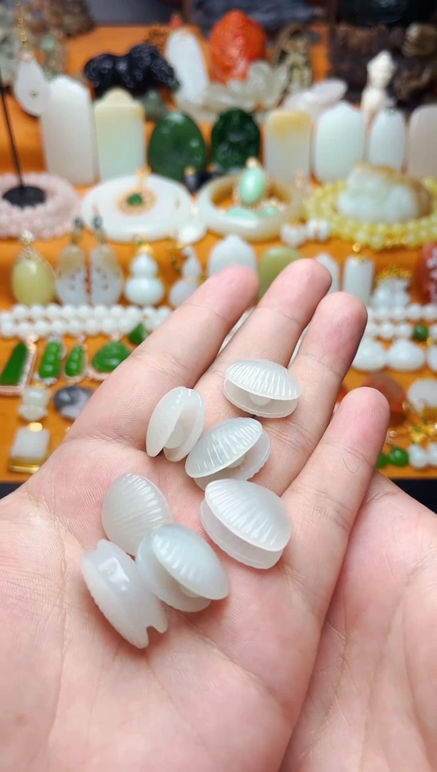 【闪购商品】和田玉颈饰未镶嵌扇贝多样性拍一发一01