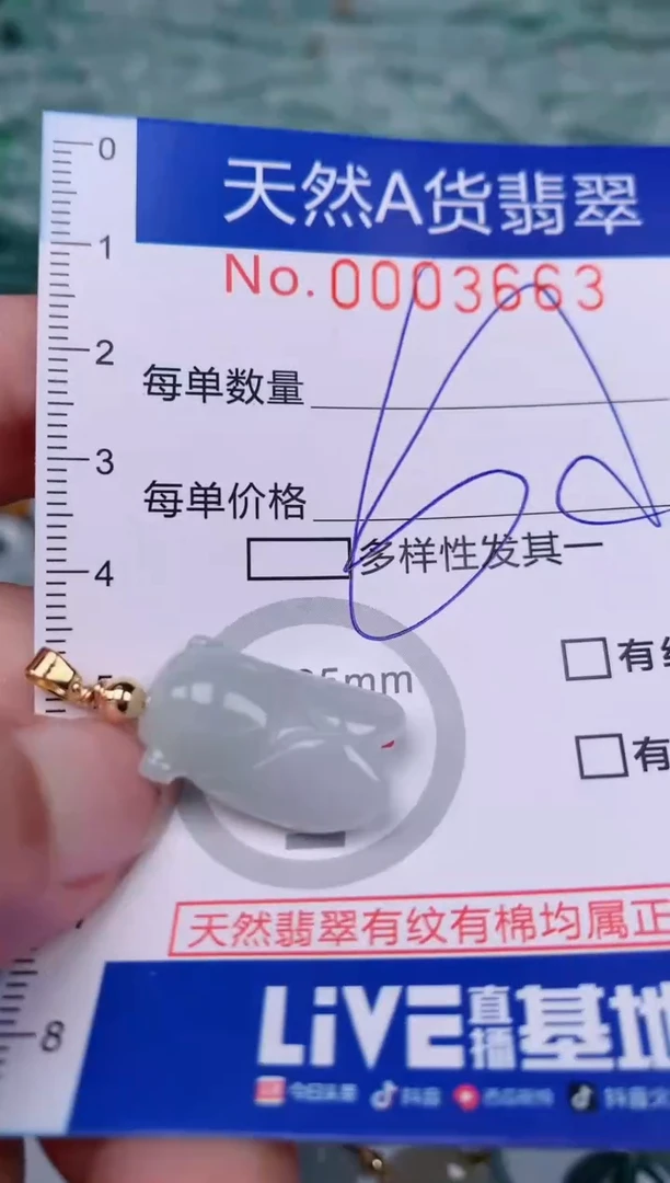 【闪购商品】翡翠颈饰未镶嵌00003663