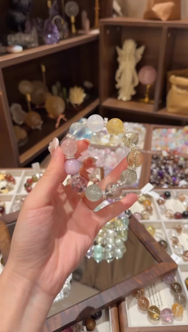 未镶嵌手串水晶）拍4单发一串 拍1单发单珠 多样性发货