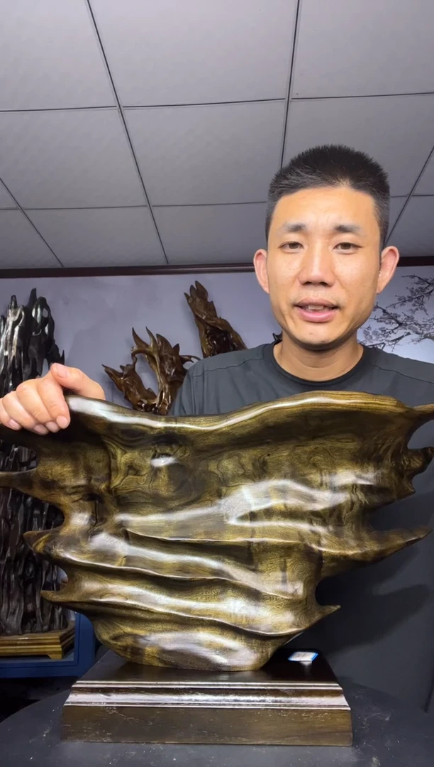 金丝楠木雕款用****5金丝楠木工艺品摆件