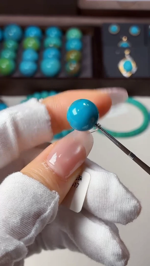 未镶嵌绿松石吊坠1