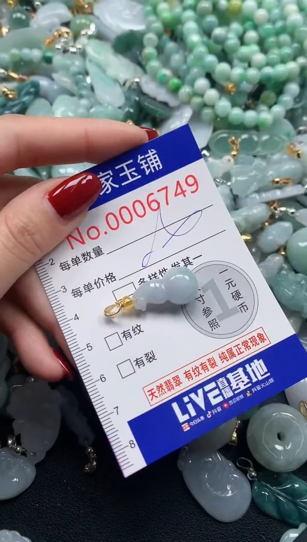 颈饰未镶嵌翡翠6749