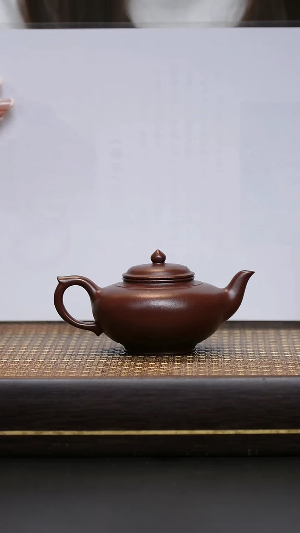 茶壶紫砂老脂泥 笑樱