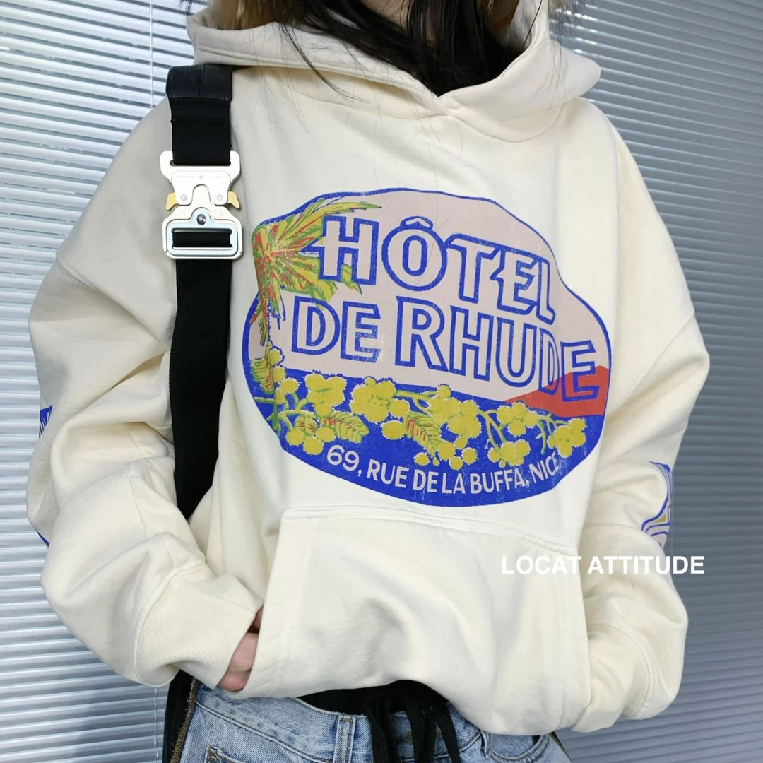 【LOCAT】RHUDE   德鲁酒店连帽衫  RHU007