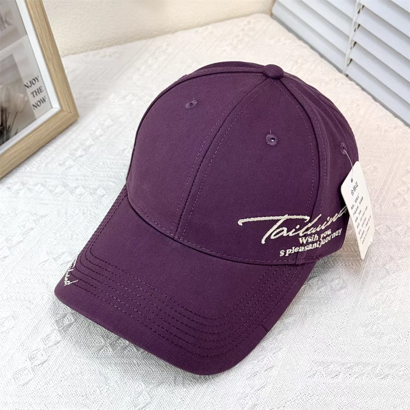 (幸运）大牌同款立体刺绣硬顶棒球帽