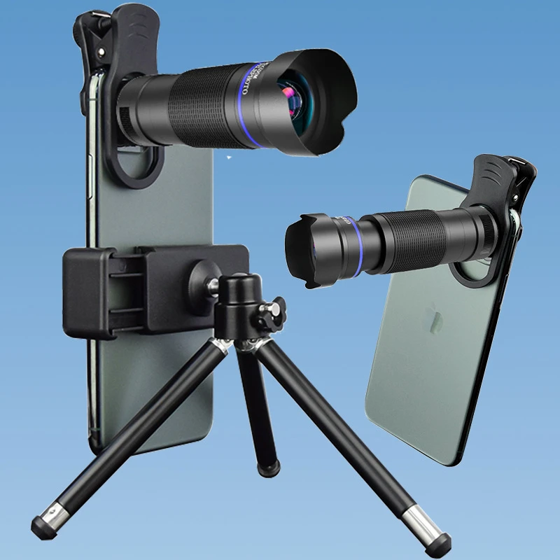 36倍长焦望远镜高清大视野镜头手机户外直播单筒钓鱼远距离观测仪