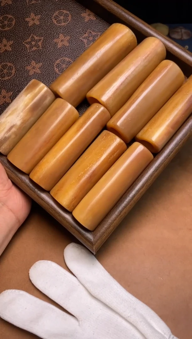 其他鹿骨杂件703-马骨老料-有棕裂