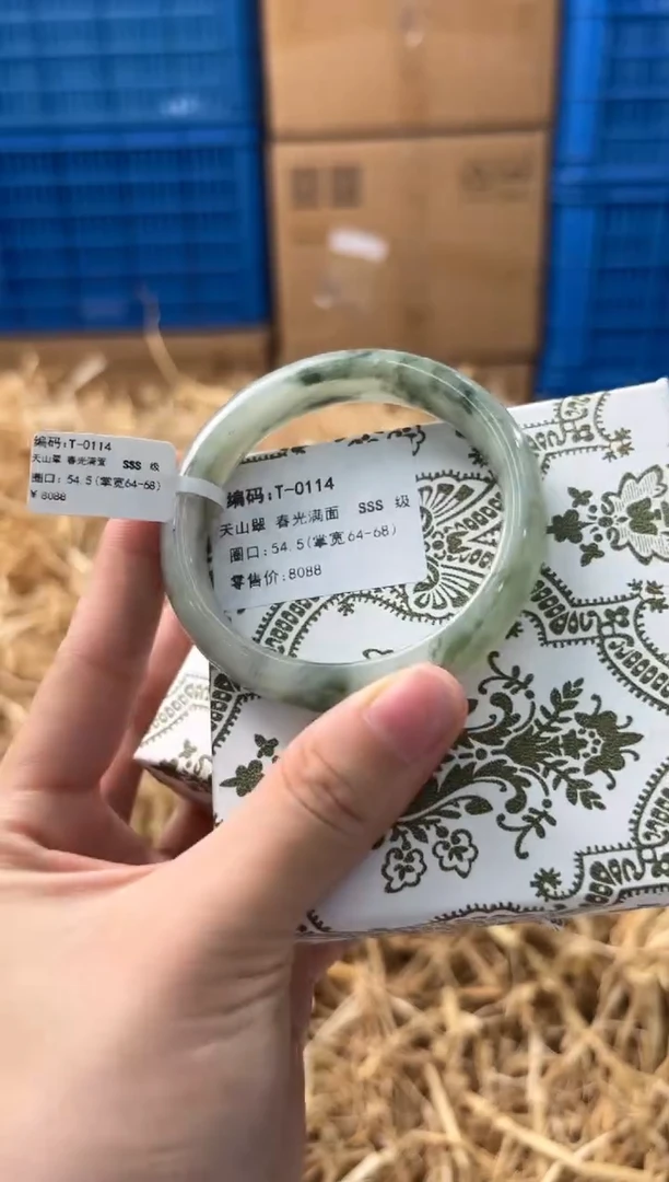 未镶嵌手镯石英质玉T-0114
