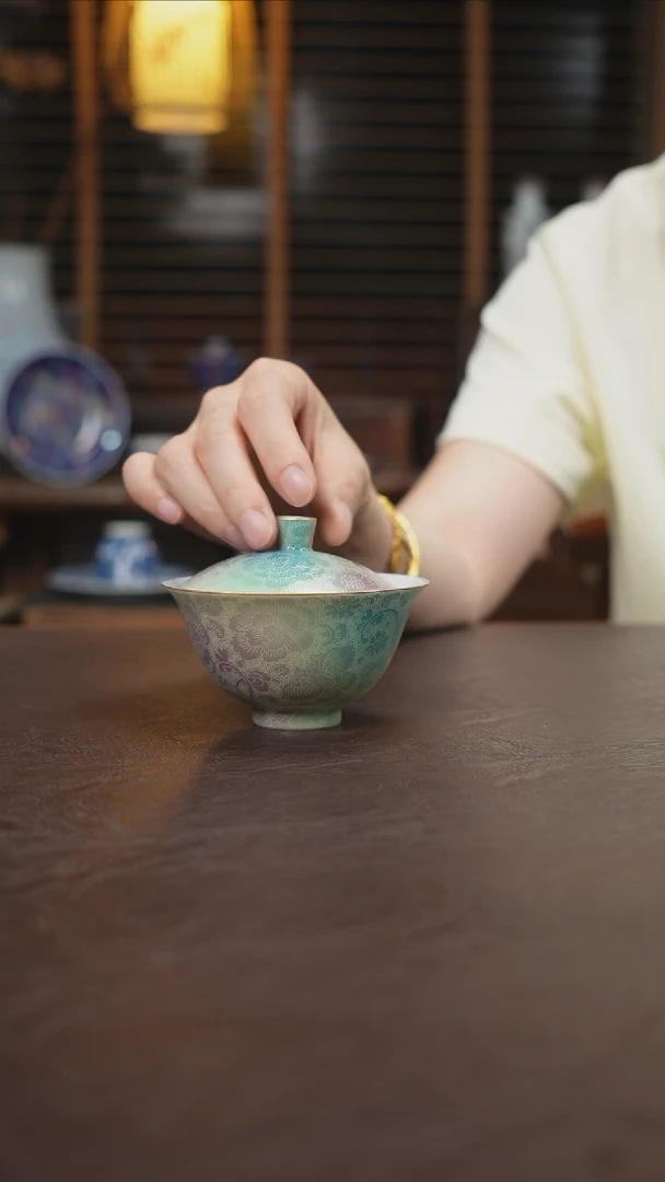 杯景德镇陶瓷杯碗柴烧多人