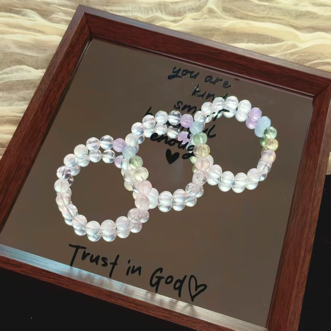 【小彩虹】多宝水晶  10mm 多样性发其一