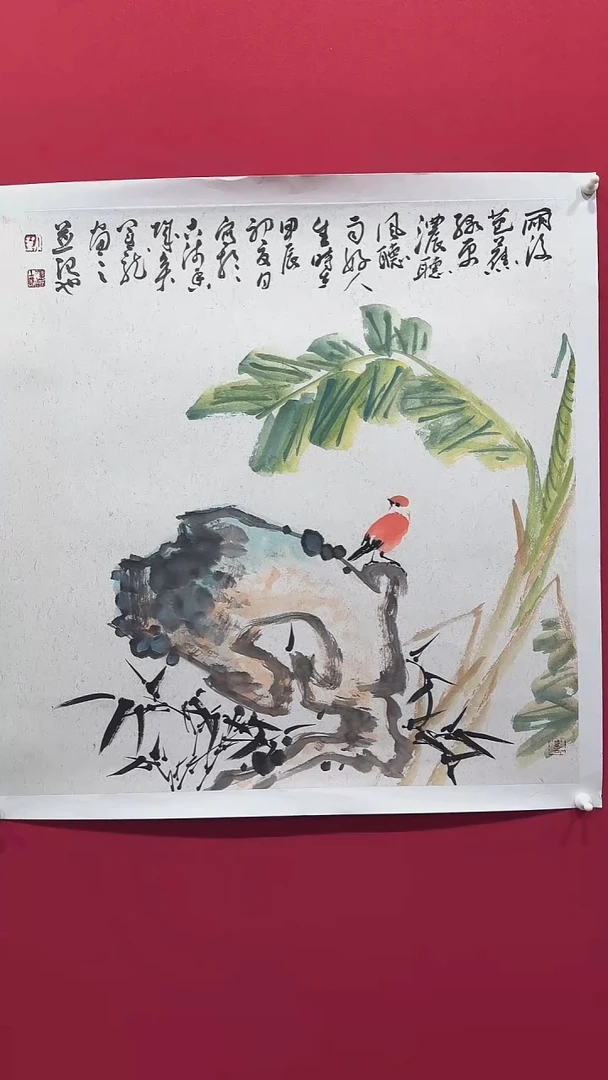 国画刘运龙68*68.......