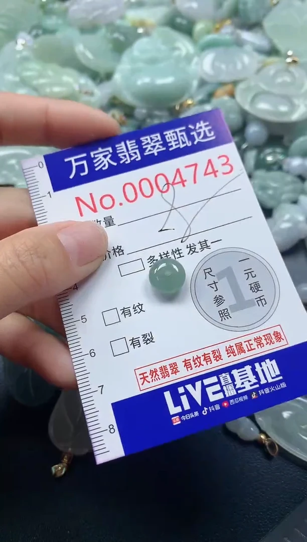 吊坠(不含链)未镶嵌翡翠4743