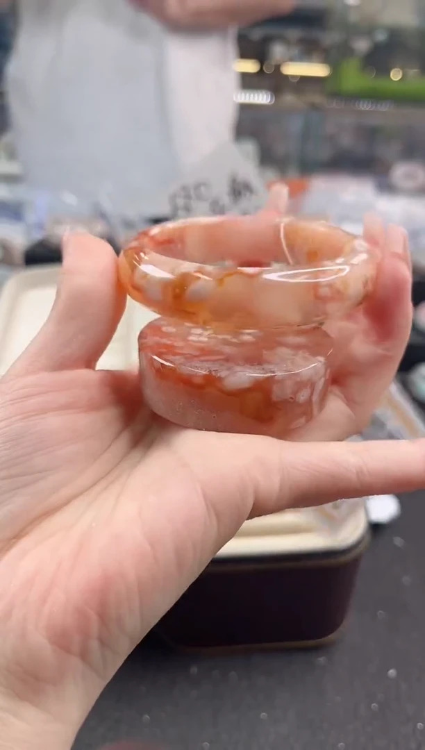 未镶嵌手镯石英质玉55圈口（赠品镯心）6751702