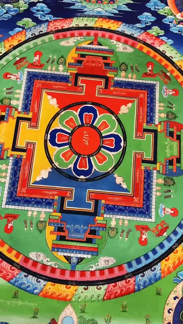 卷轴画唐卡TK16067