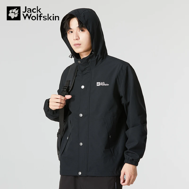【达人专属】狼爪夹克男户外爬山运动上衣防风防水休闲外套 5321172
