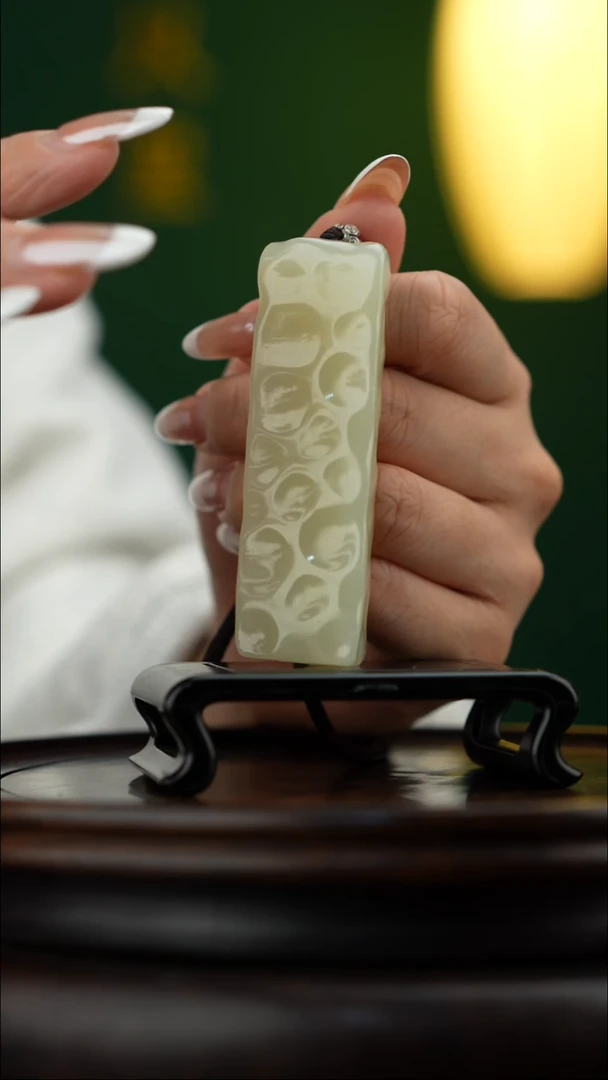 玉【小奶酪】天然玉石手把件