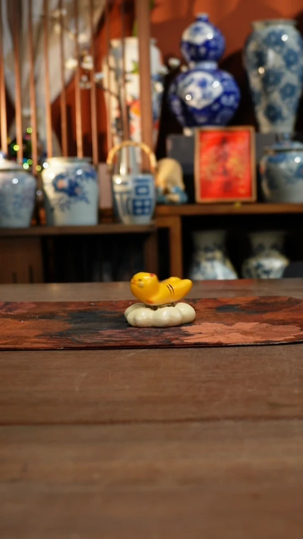 现代高温釉下彩手绘陶瓷餐具