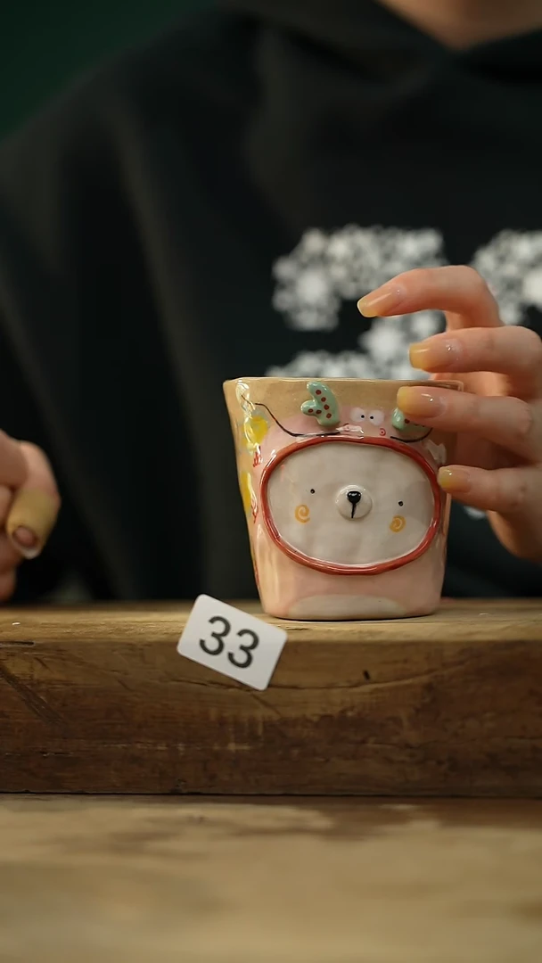 【闪购商品】瓷片手绘·杯/设计师 xudu 款