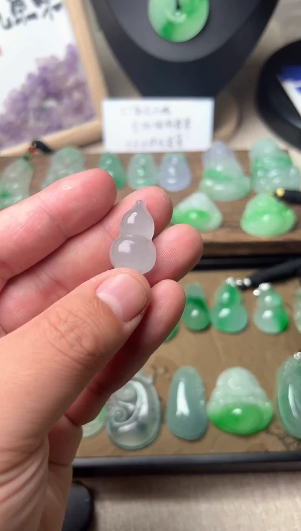 颈饰未镶嵌翡翠所见即所得，一图一物