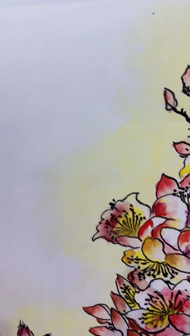 国画国画周建真老师绘画作品13-24