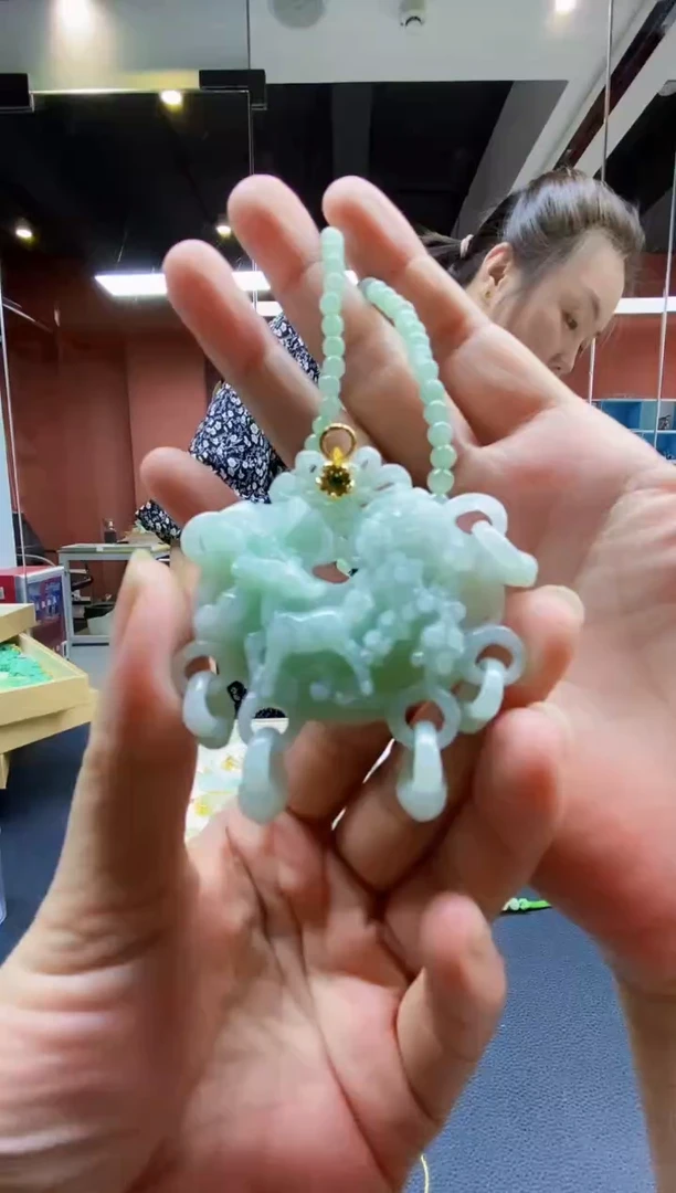 颈饰未镶嵌翡翠翡翠吊坠