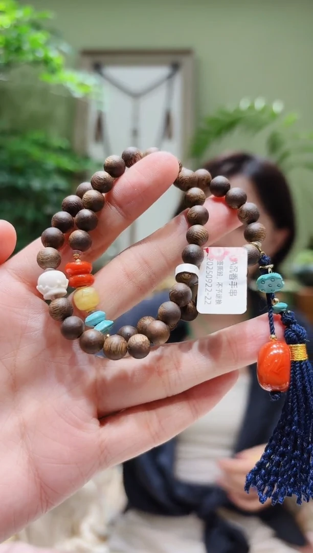 手串沉香未镶嵌沉香项链A0922-22多样性发货