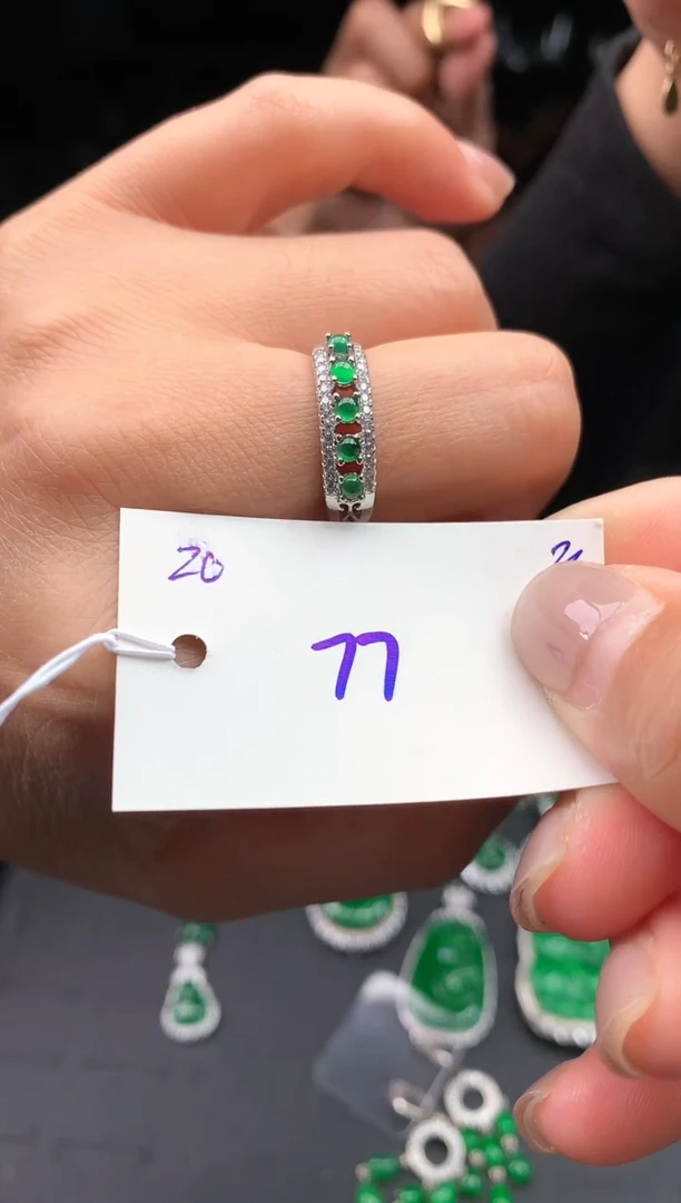 【闪购商品】翡翠戒指未镶嵌翡翠#77元#多样性发一