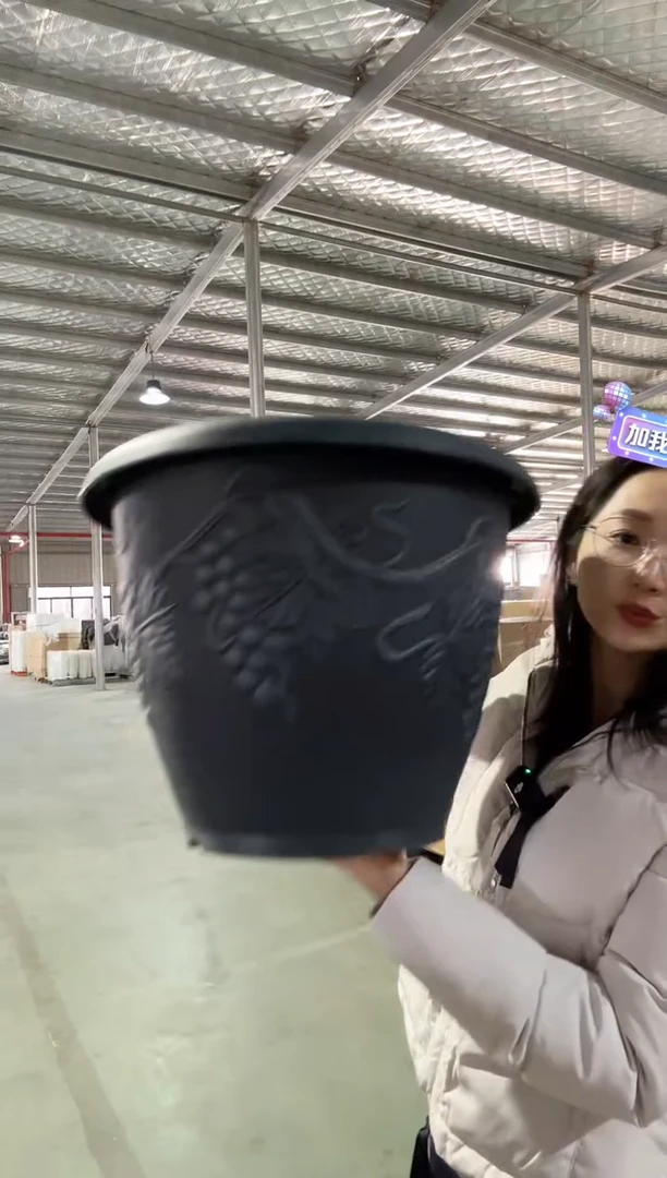 【闪购商品】塑料18寸小葡萄盆蓝色 2只