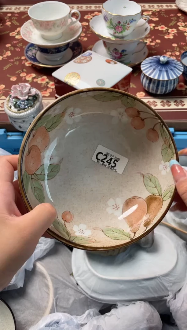 瓷片青*瓷器瓷器C245