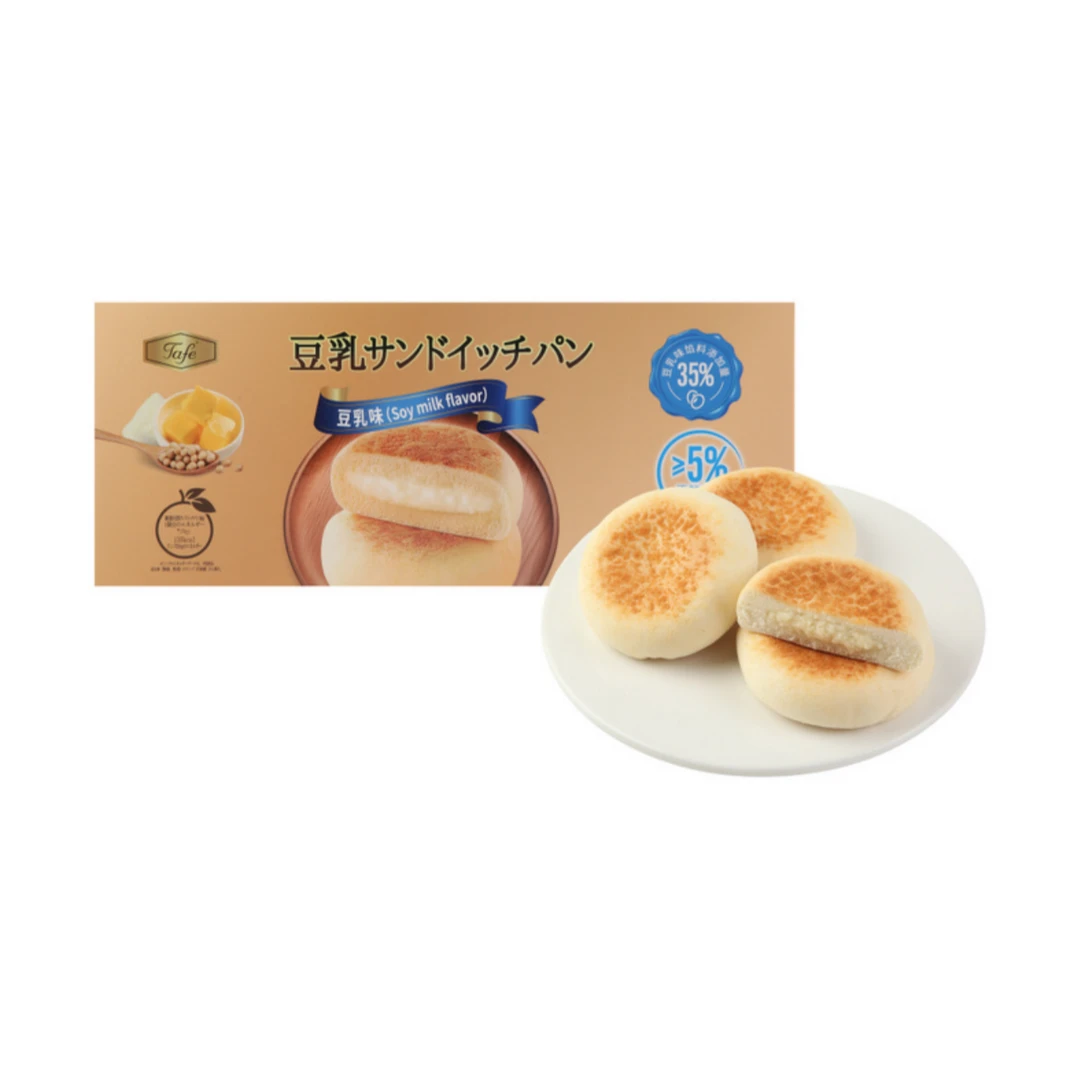 Tafe 豆乳夹心面包（豆乳味） 1kg