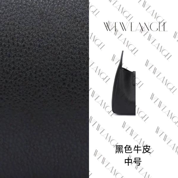 WEWEANGEL/牛皮黑色女士单肩包