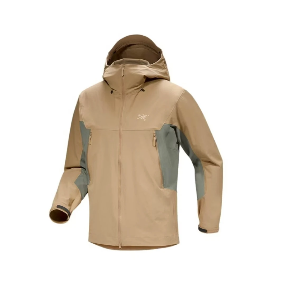 Arcteryx始祖鸟SERRATUS HOODY Logo刺绣软壳夹克外套 男款