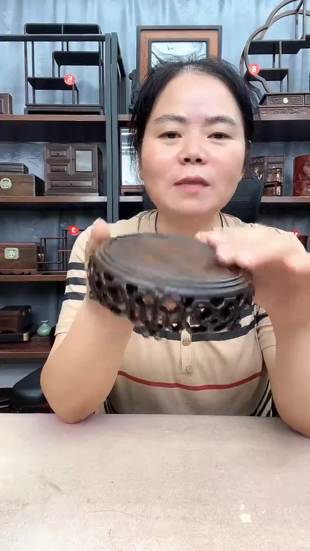 鸡翅木类端景台新款3