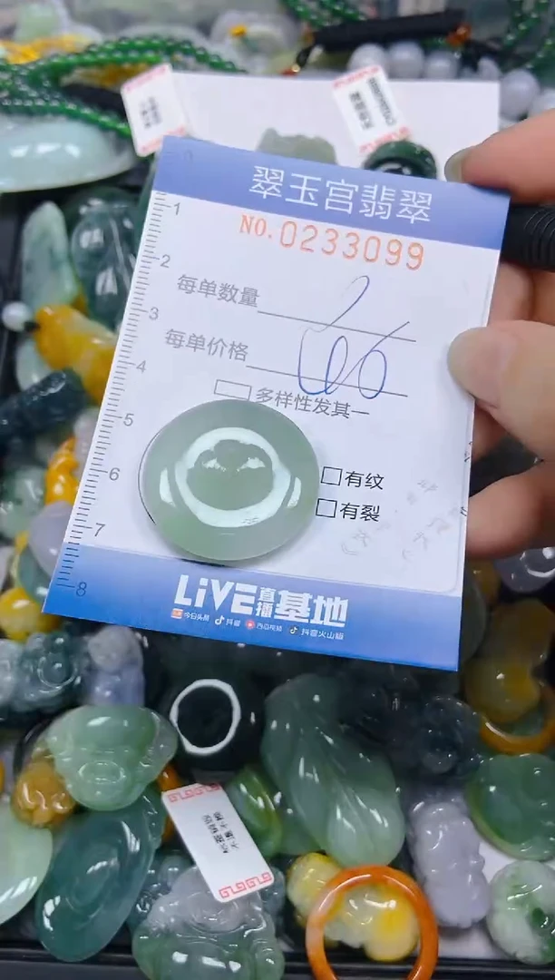 颈饰未镶嵌翡翠闪购C0233099